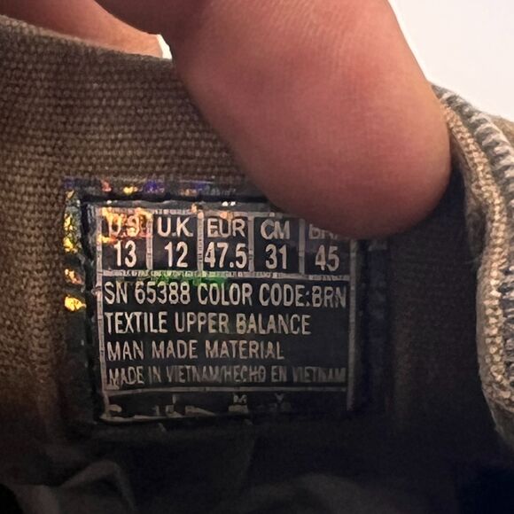 Skechers Classic Fit Air-Cooled Memory Foam Men's 13 Gray Canvas Loafer Shoes - Picture 8 of 8